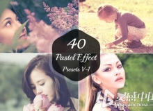 40柔和的Lightroom预设 40 Pastel Effect Lightroom Presets