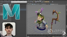 Maya游戏角色骨骼绑定装配动画核心技术视频教程 Rigging 101 For Games