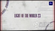 教会活动青年活动电影片段开场白会议宣传片PR模板下载 Light Of The World