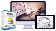 绘画教程 漫画书籍从绘画到出版印刷全流程视频教程 Bloop Animation – Making a Graphic Novel
