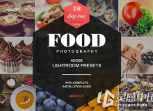 50款美食静物胶片Lightroom预设 Food Lightroom Presets