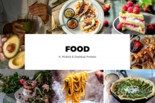 美食摄影后期调色Lightroom预设 FOOD Lightroom Presets
