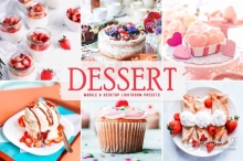 甜点美食产品摄影调色Lightroom预设 Dessert Lightroom Presets