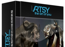 RPG角色扮演游戏模型制作综合训练视频教程 Uartsy Creature Creation For Games
