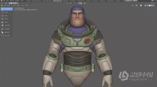 Blender玩具总动员动画角色巴斯光年制作视频课程