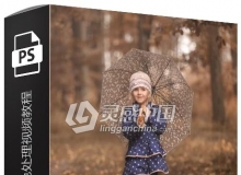 儿童经典焦糖后期调色处理视频教程