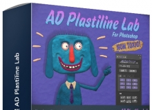 粘土橡皮泥绘画PS扩展 AD Plastiline Lab 汉化版 支持PS CC2017