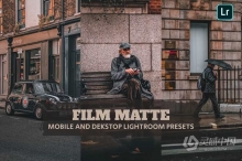 哑光磨砂电影胶片调色Lightroom预设 Film Matte Lightroom Presets