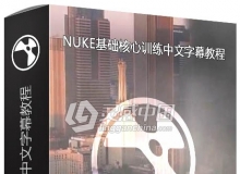 NUKE Studio特效合成基础核心训练中文字幕视频教程