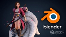 Blender游戏模型纹理制作实例训练视频教程 中文字幕