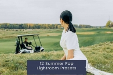 夏季清新胶片人像Lightroom预设 12 Summer Pop Lightroom Presets