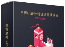 王铎UI设计特训班高级高清课程视频教程