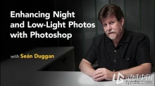 Photoshop 夜景和弱光照片修饰技巧教程Enhancing Night and Low-Light Photos with...