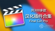 FCPX中文插件300多款合集 简单安装 中文界面操作 Final Cut Pro X插件合集