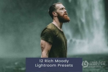 情绪电影人像后期Lightroom预设 12 Rich Moody Lightroom Presets