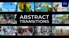 PR模板-液体风格MG图形动画过渡转场效果 Abstract Transitions for Premiere Pro