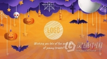 AE模板 Halloween万圣节主题活动宣传视频片头 AE工程 AE文件下载