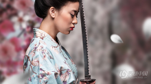 PS日本女武士樱花修饰效果素材合成视频教程 Sakura - Photoshop Compositing Course